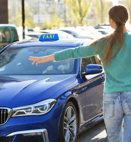 Taxi transport rendez-vous